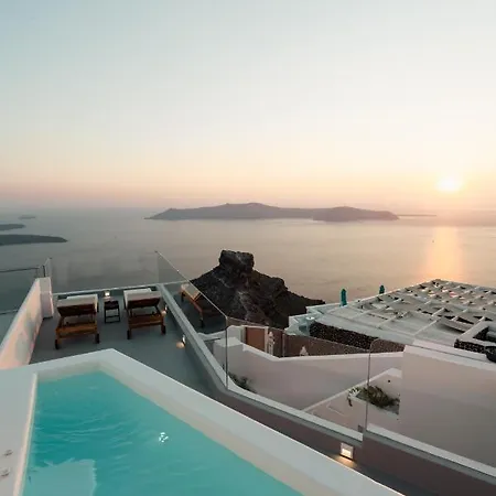 Vila Orana - Luxury 3 Bedroom - Heated Plunge Pool And Indoor Hot Tub Imerovigli (Santorini)